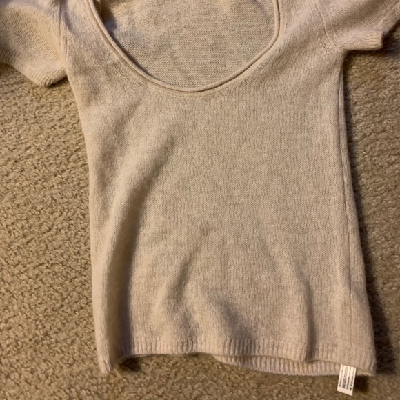 NWOT Free People Cashmere Sweater Tee - Picture 4 of 4
